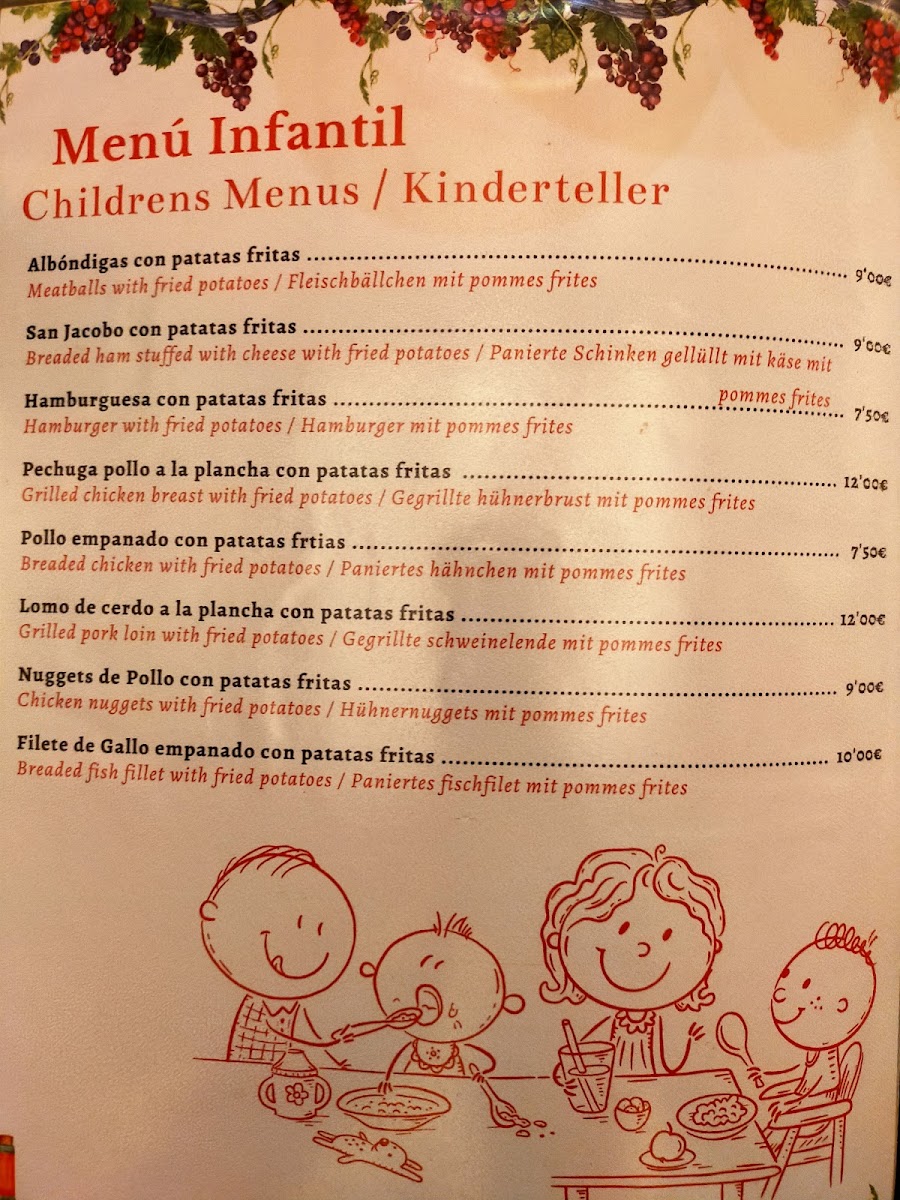 Venta Lopez Restaurante Asador Menu-1