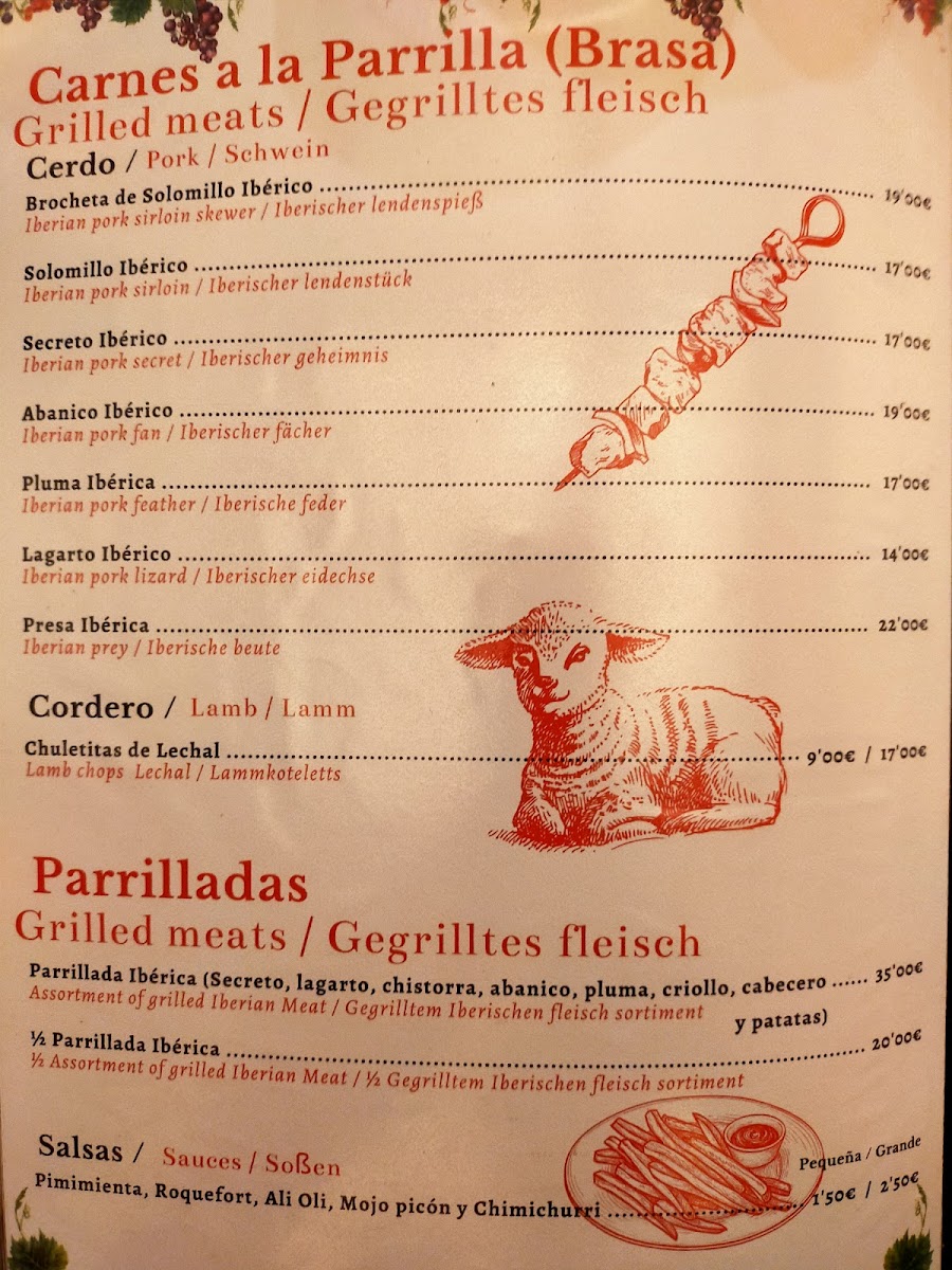 Venta Lopez Restaurante Asador Menu-2